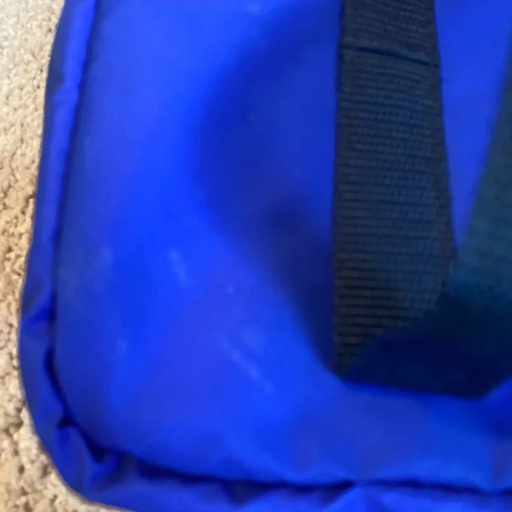 Vtg Pyrex Blue on the Go Carry Bag Hot and cold